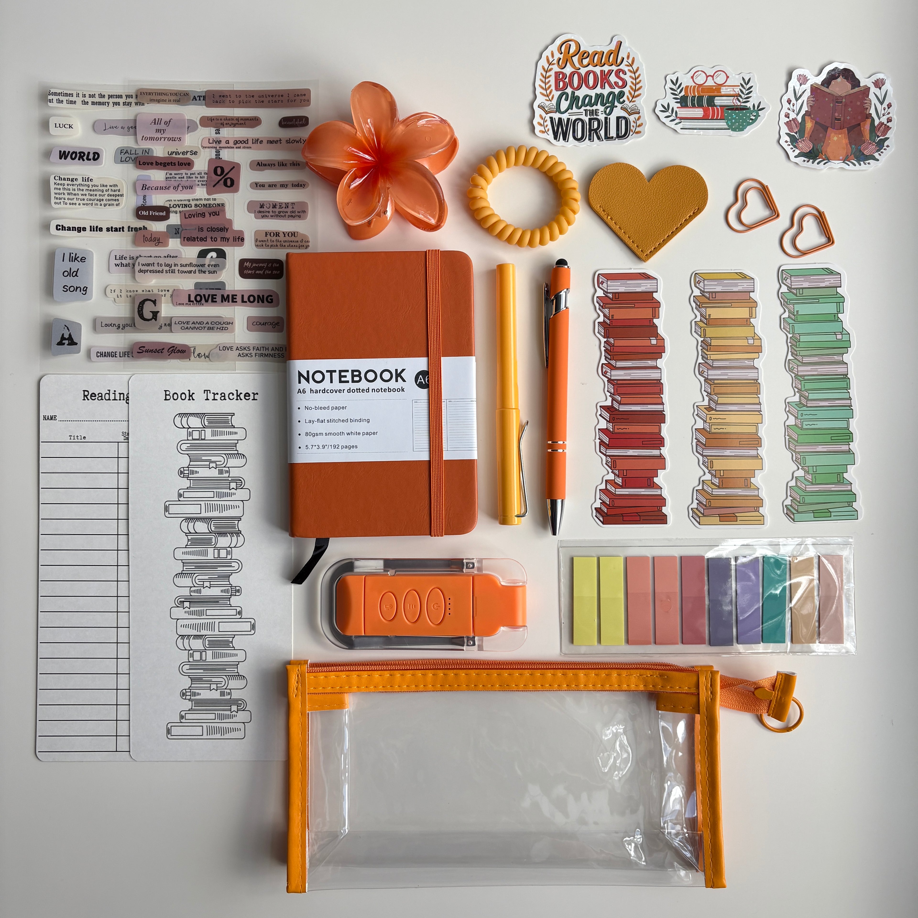 Bookish Bundle - Orange