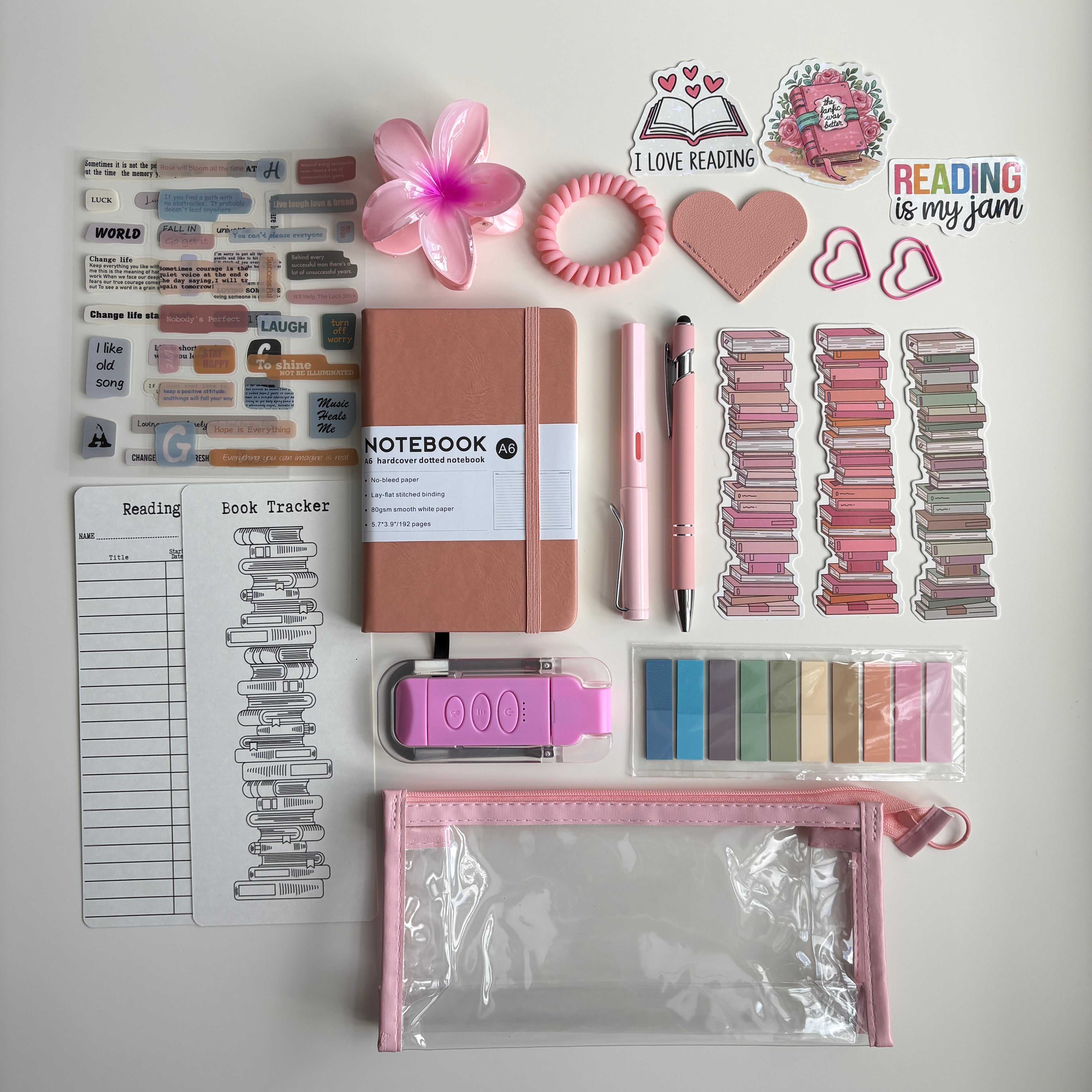 Bookish Bundle - Pink